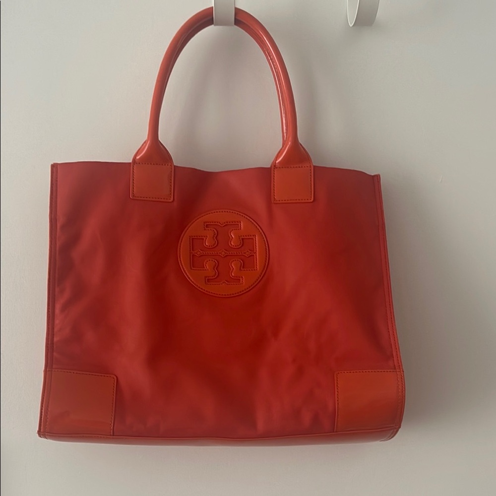 Tory Burch Orange Tote Bag